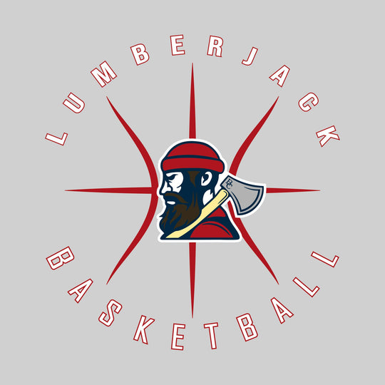 Bay City Academy - Basketball - Circle Text With Basketball Grooves