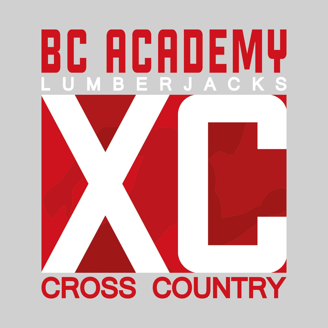 Bay City Academy - Cross Country - XC with Runner Silhouette