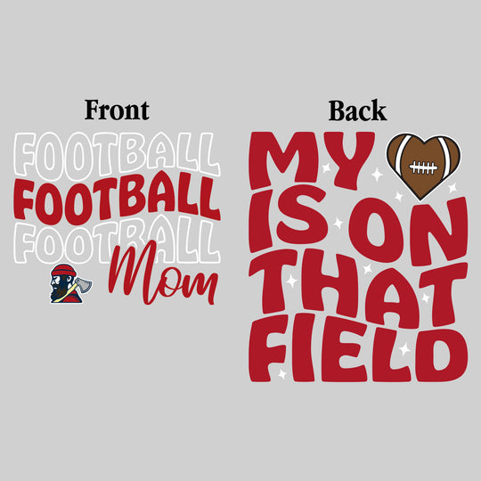 Bay City Academy - Football - Football Mom - My Heart is on That Field
