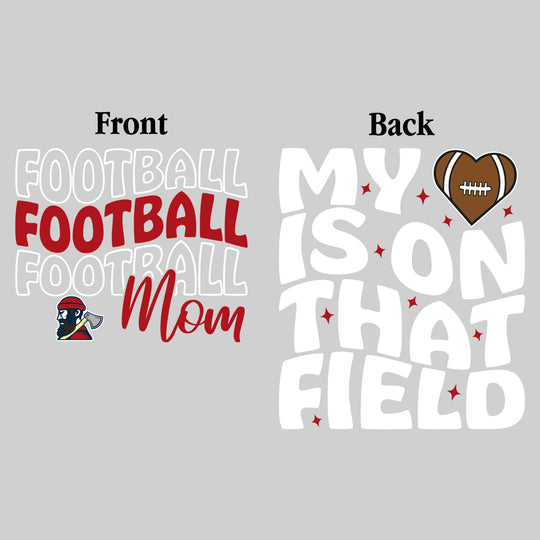 Bay City Academy - Football - Football Mom - My Heart is on That Field