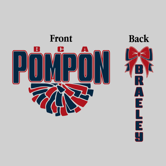 Bay City Academy - Pompon - BCA Pompon with Half Pom