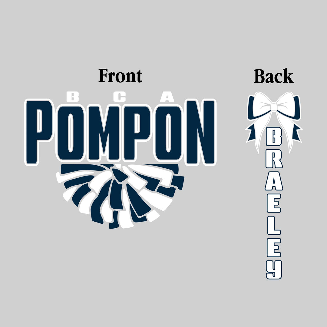 Bay City Academy - Pompon - BCA Pompon with Half Pom