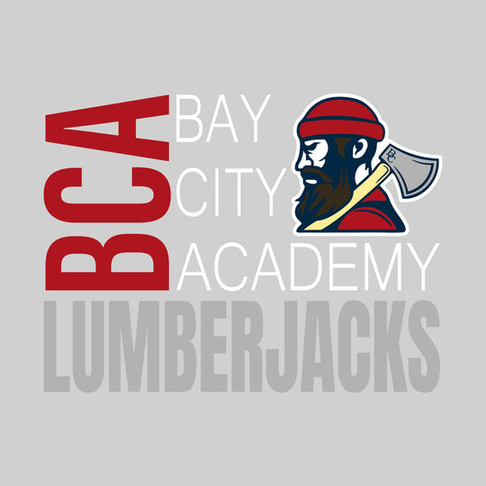 Bay City Academy - Spirit Wear - BCA Collage with Mascot