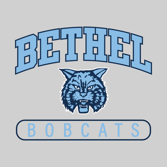 Bethel Lutheran Bobcats - Spirit Wear - Arched School Name with Mascot