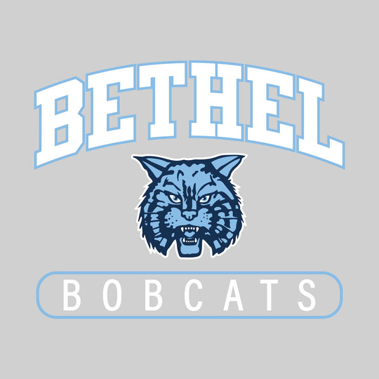 Bethel Lutheran Bobcats - Spirit Wear - Arched School Name with Mascot