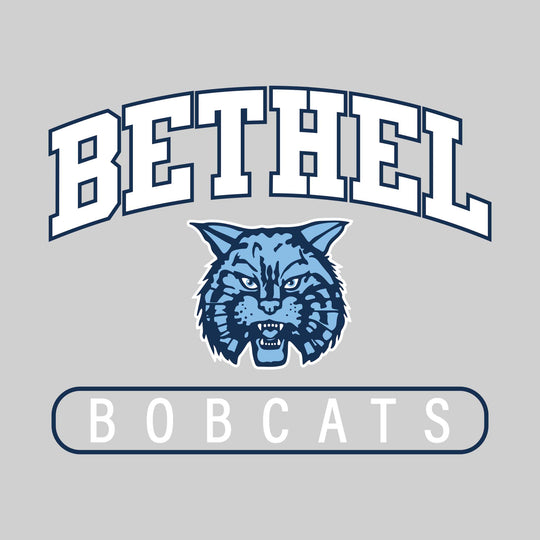 Bethel Lutheran Bobcats - Spirit Wear - Arched School Name with Mascot