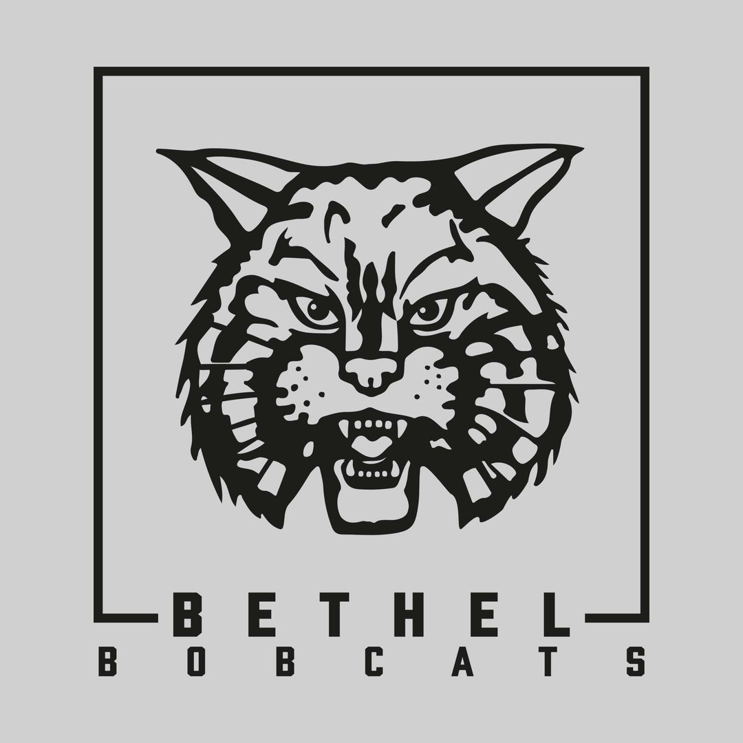Bethel Lutheran Bobcats - Spirit Wear - Boxed Masoct with Lower School Name