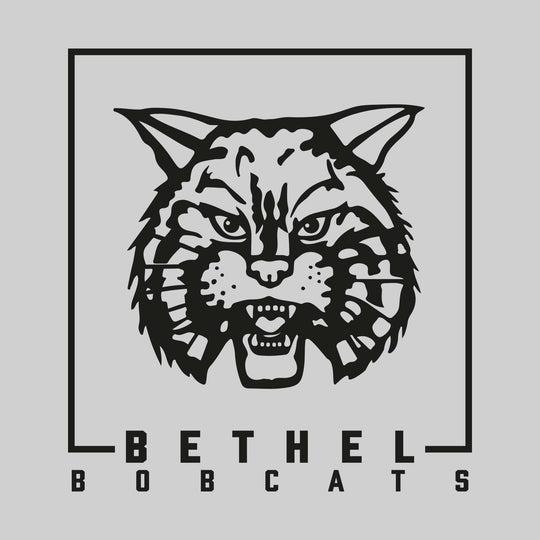 Bethel Lutheran Bobcats - Spirit Wear - Boxed Masoct with Lower School Name