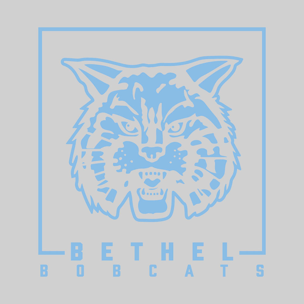 Bethel Lutheran Bobcats - Spirit Wear - Boxed Masoct with Lower School Name