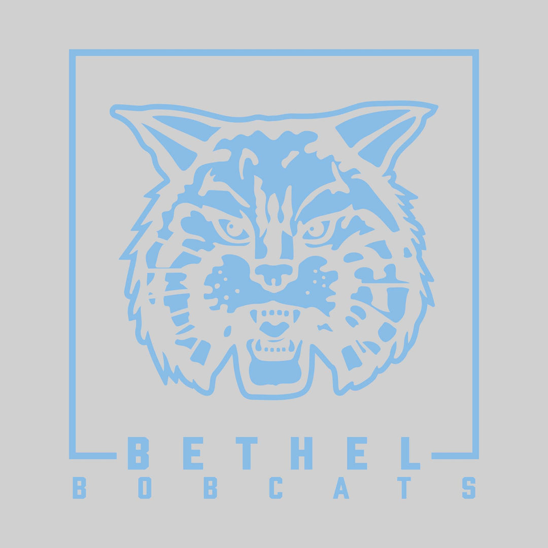 Bethel Lutheran Bobcats - Spirit Wear - Boxed Masoct with Lower School Name