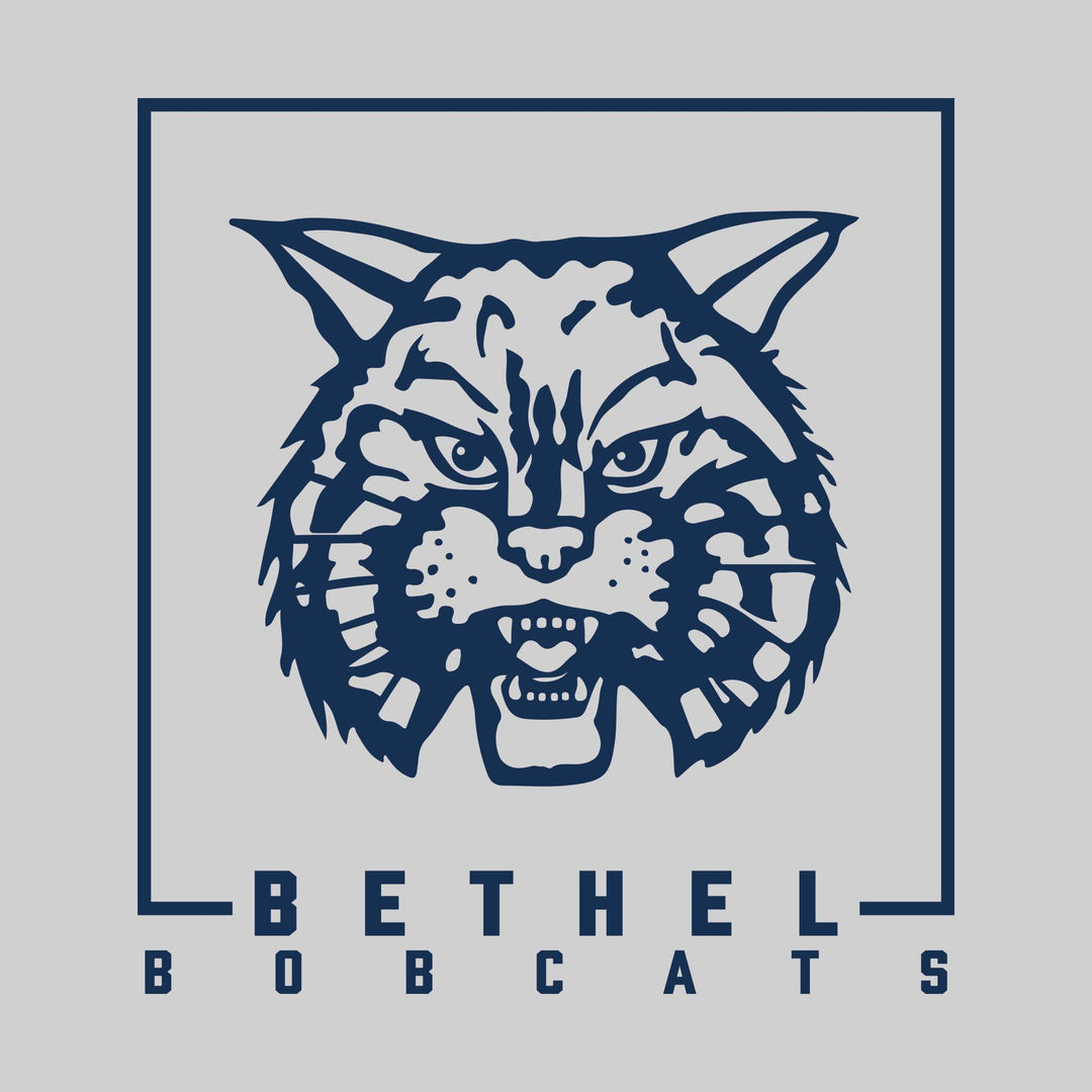 Bethel Lutheran Bobcats - Spirit Wear - Boxed Masoct with Lower School Name
