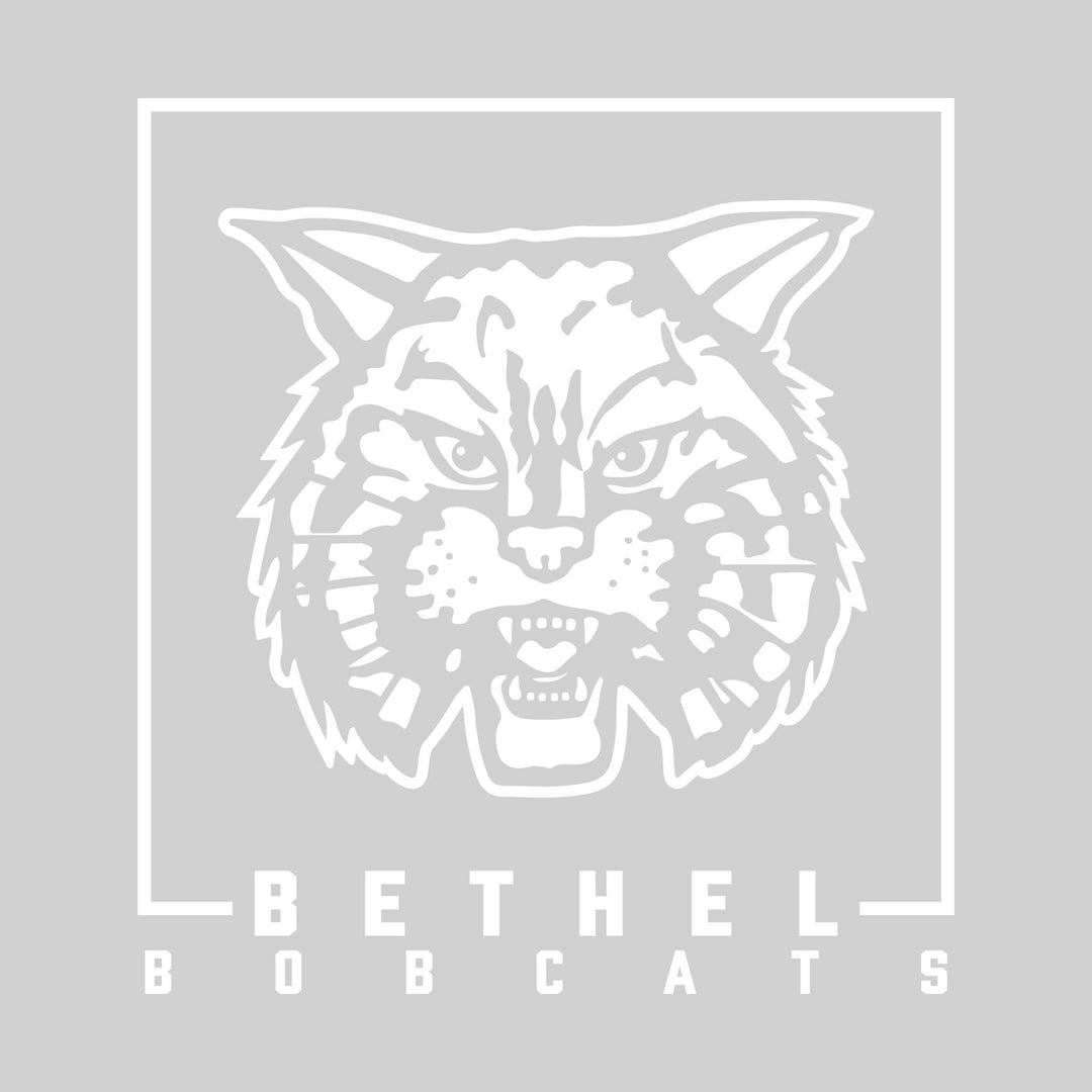 Bethel Lutheran Bobcats - Spirit Wear - Boxed Masoct with Lower School Name