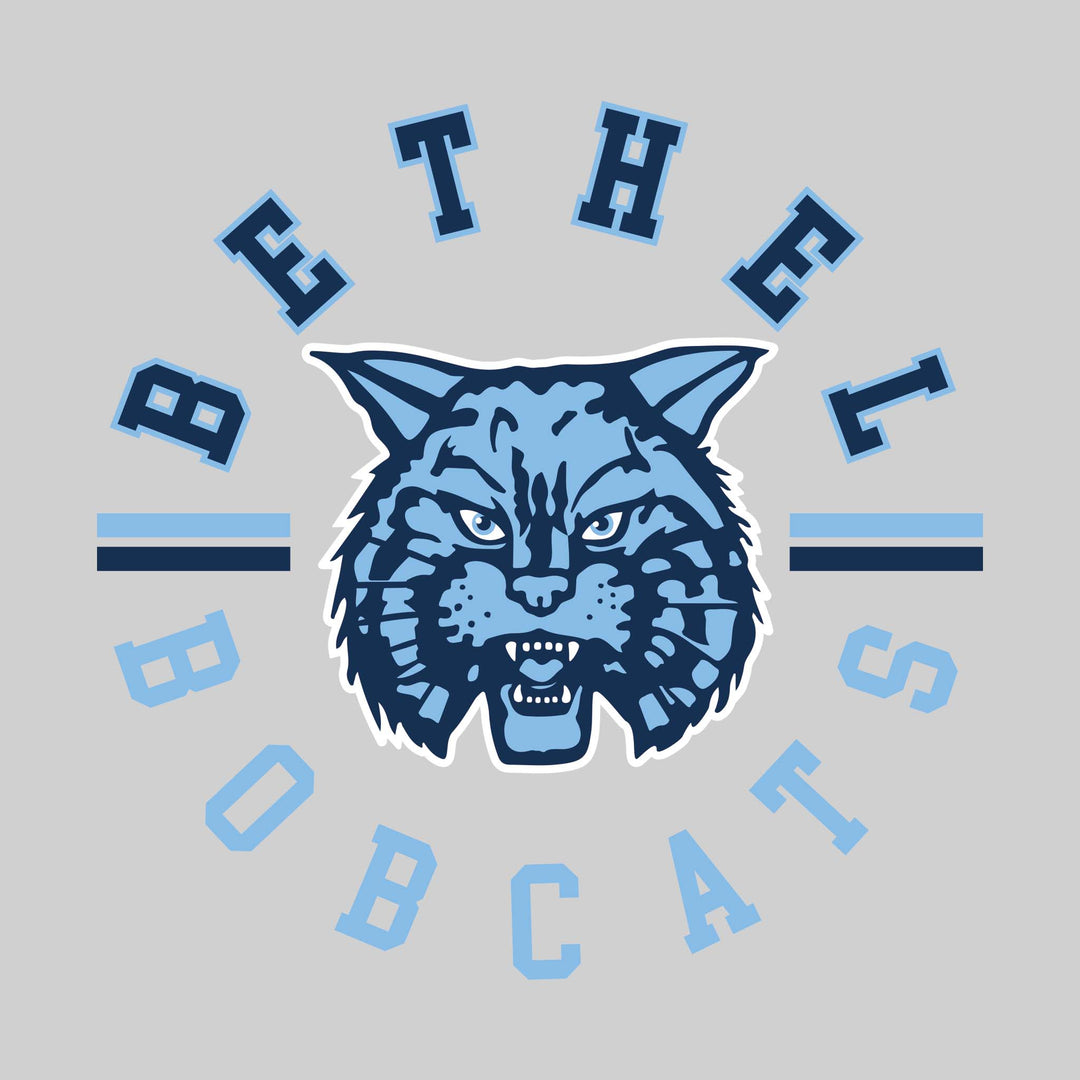 Bethel Lutheran Bobcats - Spirit Wear - Circular Text with Logo