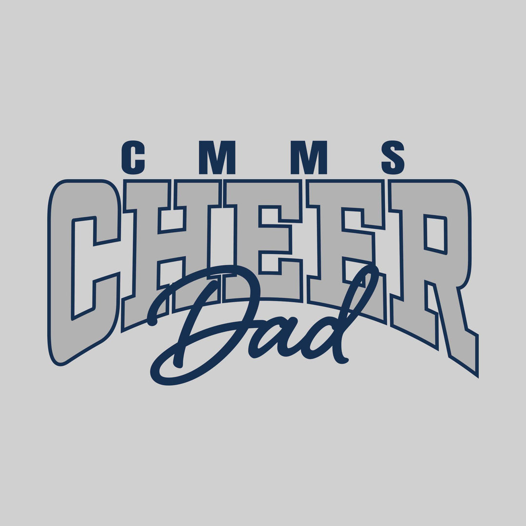 CMMS - Cheer - CMMS Cheer Dad - Arched Text