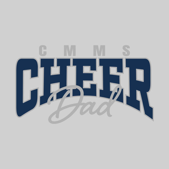 CMMS - Cheer - CMMS Cheer Dad - Arched Text