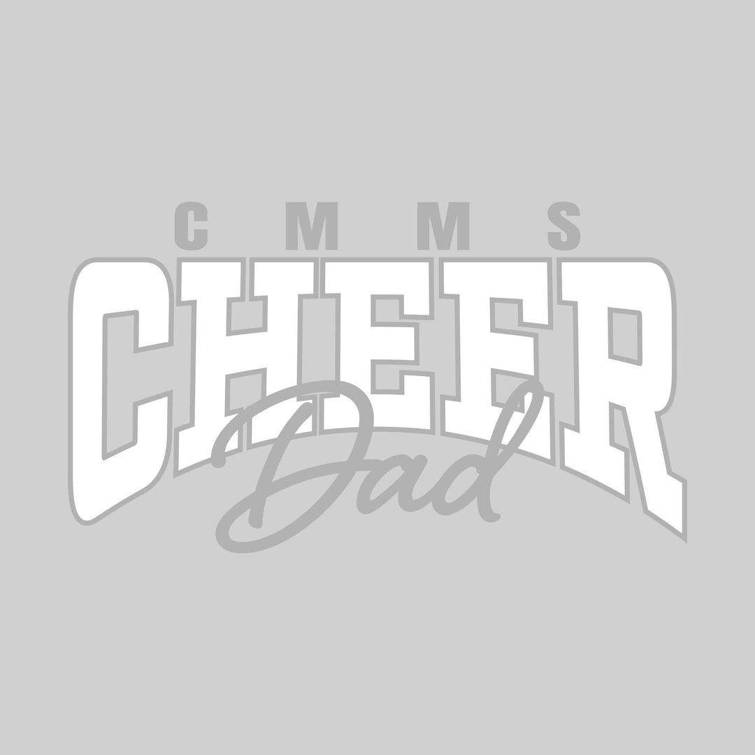 CMMS - Cheer - CMMS Cheer Dad - Arched Text