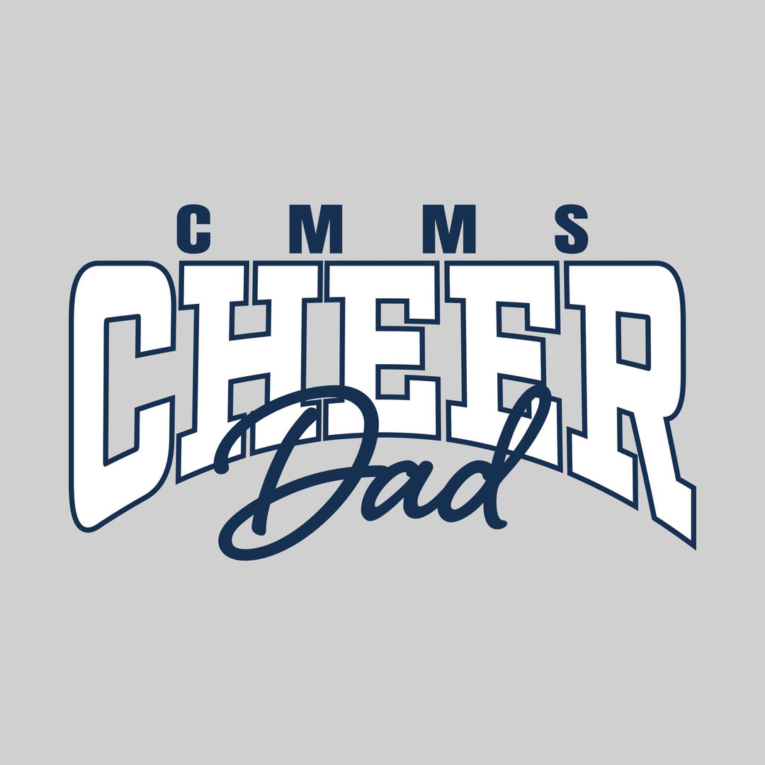 CMMS - Cheer - CMMS Cheer Dad - Arched Text