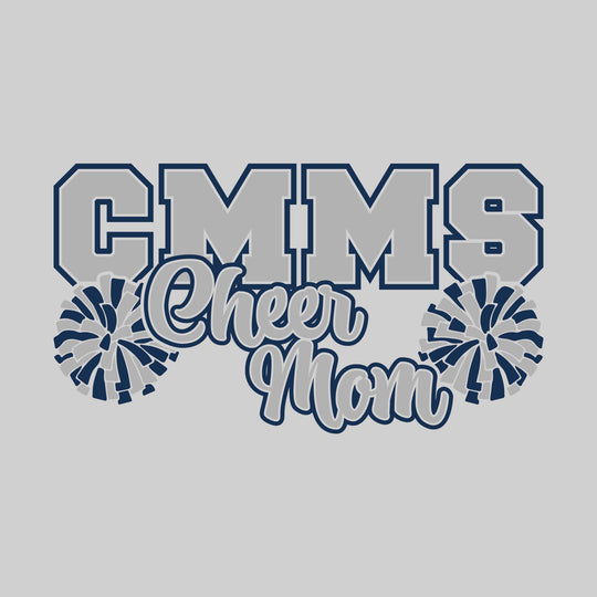 CMMS - Cheer - CMMS Cheer Mom with Poms