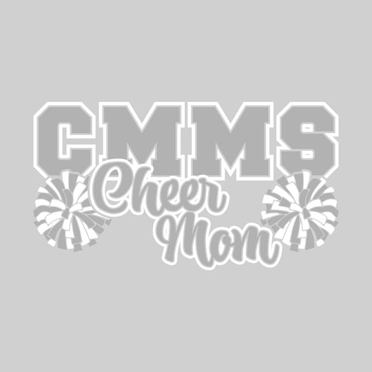 CMMS - Cheer - CMMS Cheer Mom with Poms