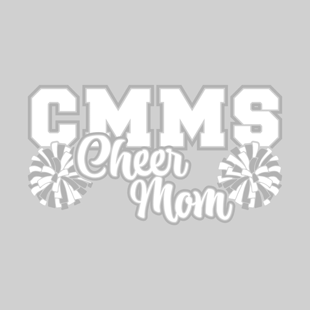 CMMS - Cheer - CMMS Cheer Mom with Poms