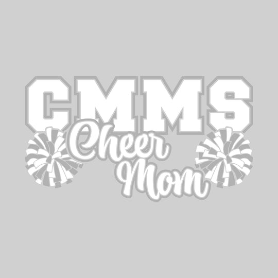 CMMS - Cheer - CMMS Cheer Mom with Poms