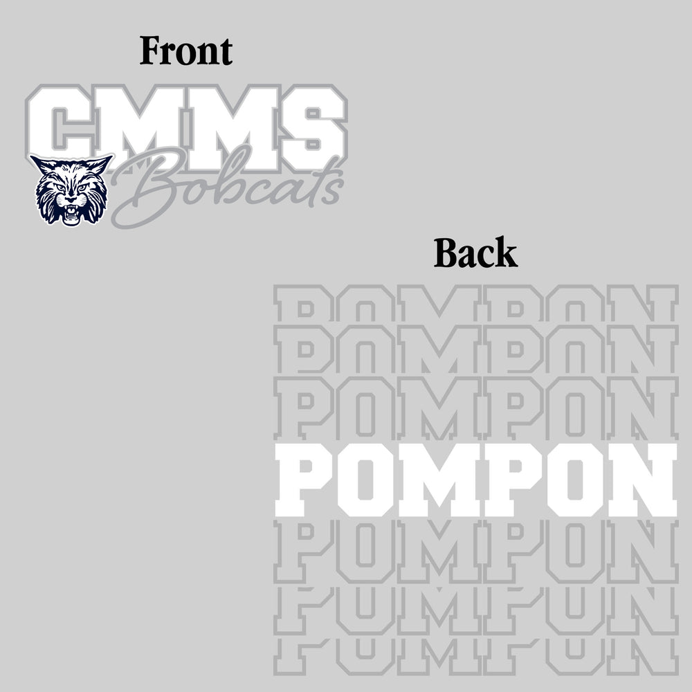 CMMS - Poms - CMMS Bobcats - Pompon Repeated
