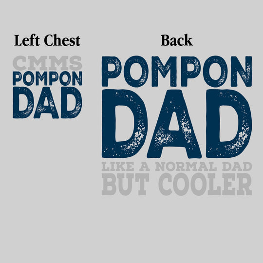 CMMS - Poms - CMMS Pompon Dad - Like a Normal Dad But Cooler