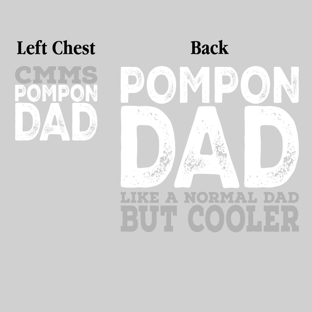 CMMS - Poms - CMMS Pompon Dad - Like a Normal Dad But Cooler
