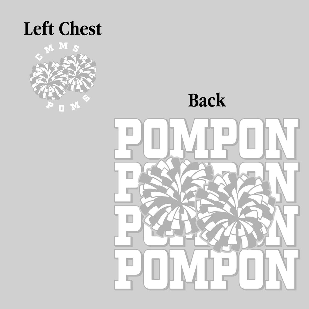 CMMS - Poms - CMMS Poms - Pompon Repeated with Pompons
