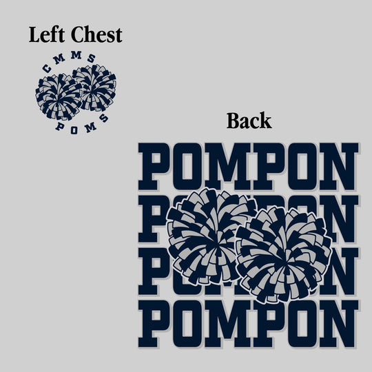 CMMS - Poms - CMMS Poms - Pompon Repeated with Pompons