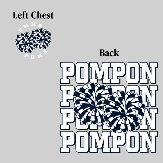 CMMS - Poms - CMMS Poms - Pompon Repeated with Pompons
