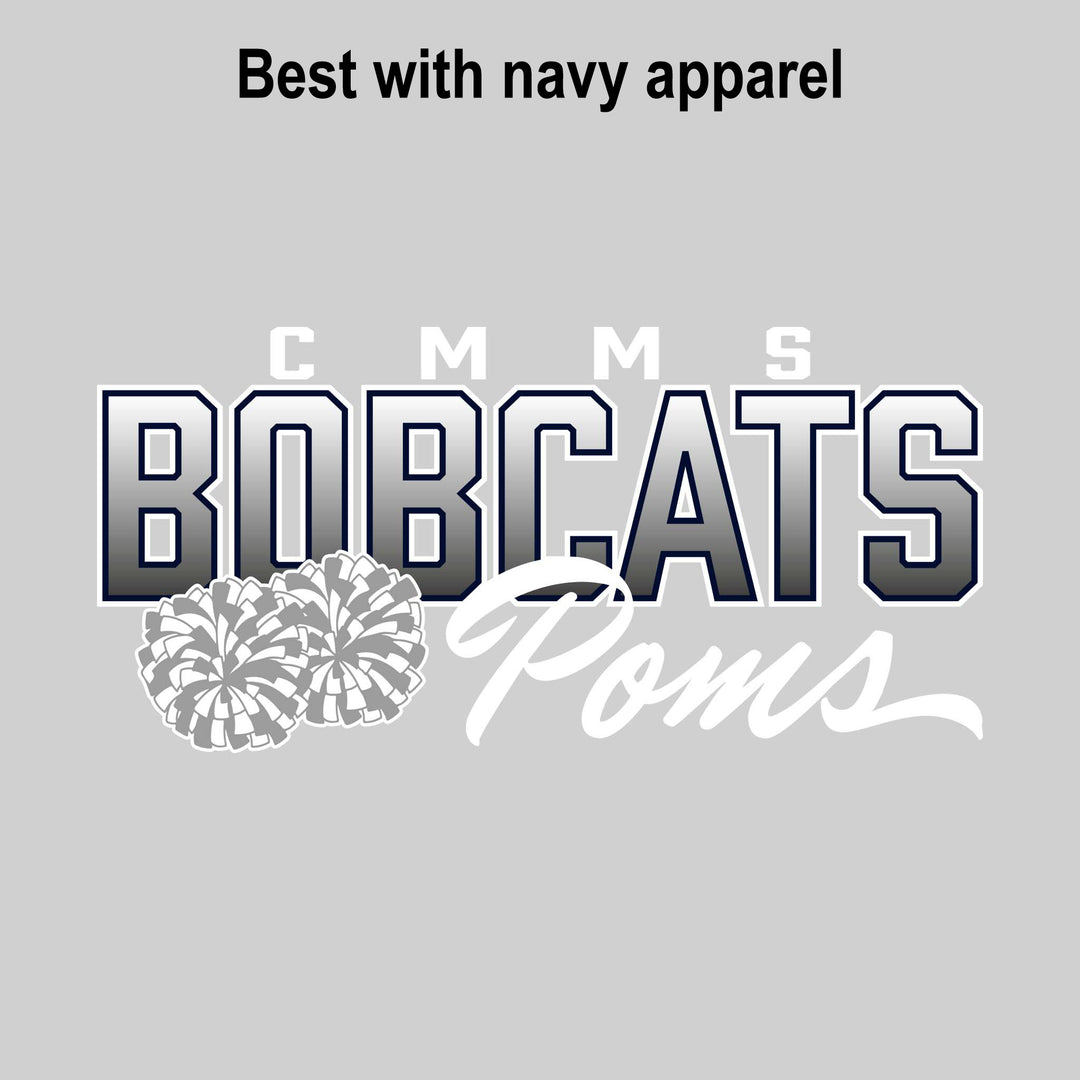 CMMS - Poms - Gradient Bobcats with Poms