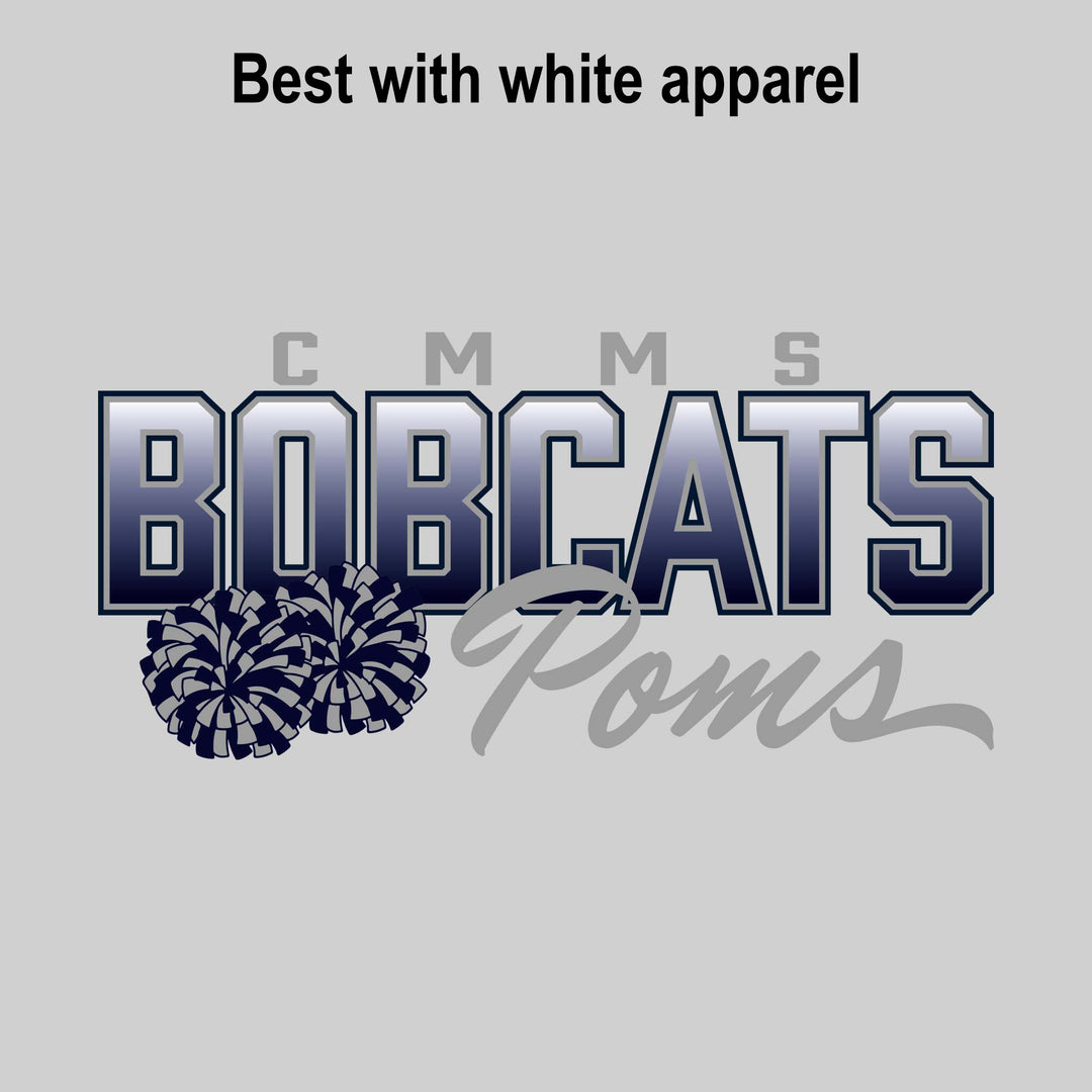 CMMS - Poms - Gradient Bobcats with Poms