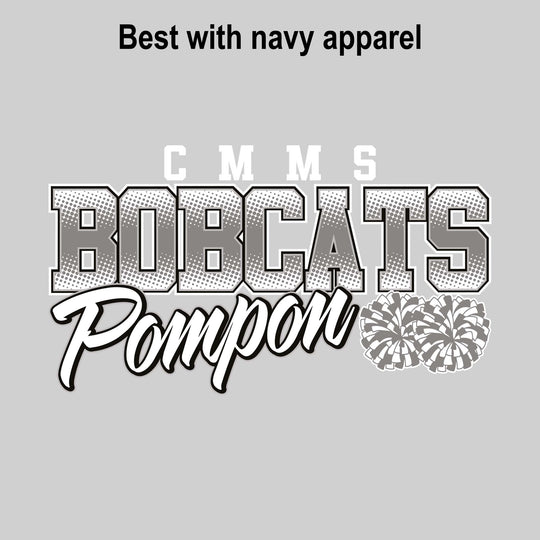 CMMS - Poms - Halftone with Poms