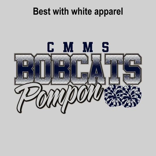 CMMS - Poms - Halftone with Poms