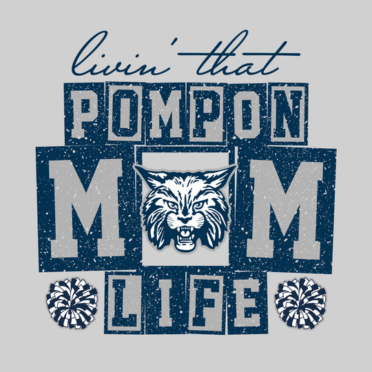 CMMS - Poms - Livin That Pompon Mom Life