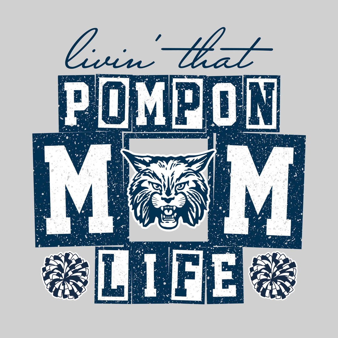 CMMS - Poms - Livin That Pompon Mom Life