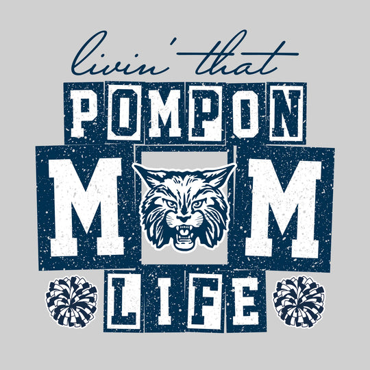 CMMS - Poms - Livin That Pompon Mom Life