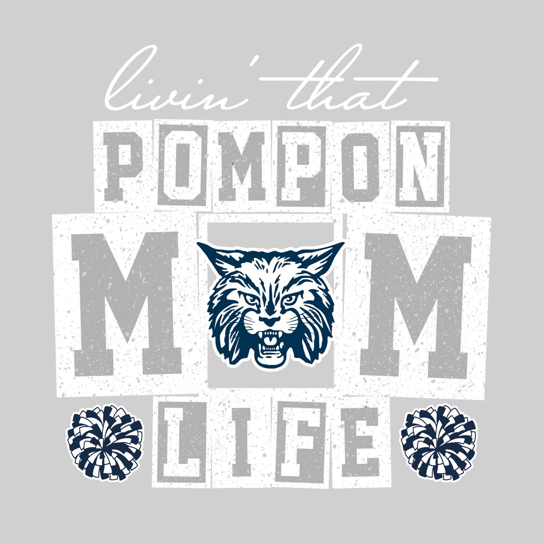 CMMS - Poms - Livin That Pompon Mom Life