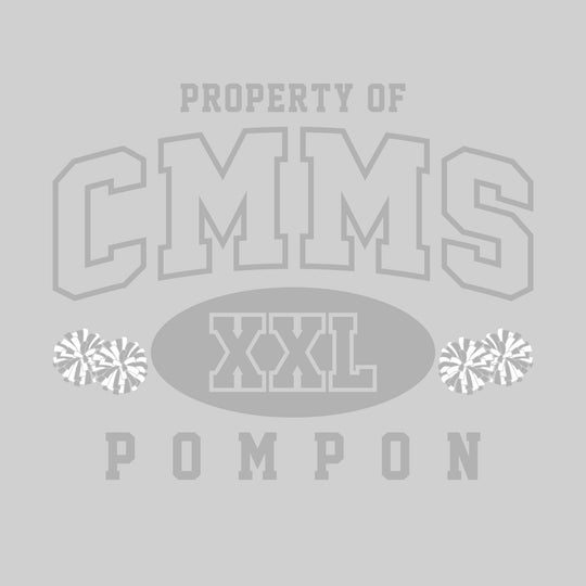 CMMS - Poms - Property of CMMS Pompon - XXL with Poms