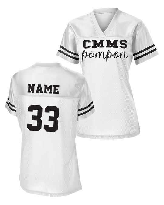 CMMS Bobcats - Poms - Ladies Replica Jersey