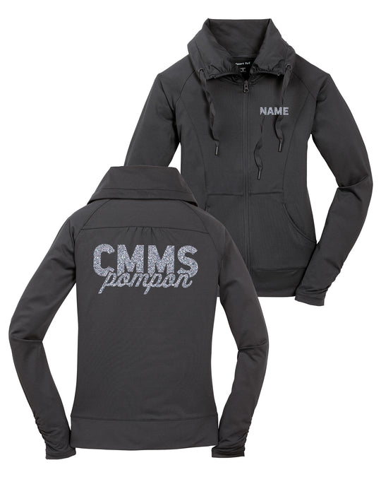CMMS Bobcats - Poms - Full-Zip Warm-Up Jacket