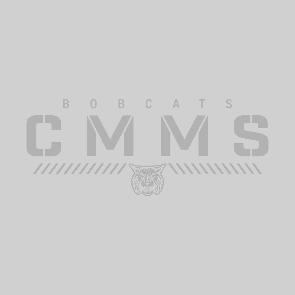 CMMS Bobcats - Spirit Wear - Stenciled School Name with Mascot