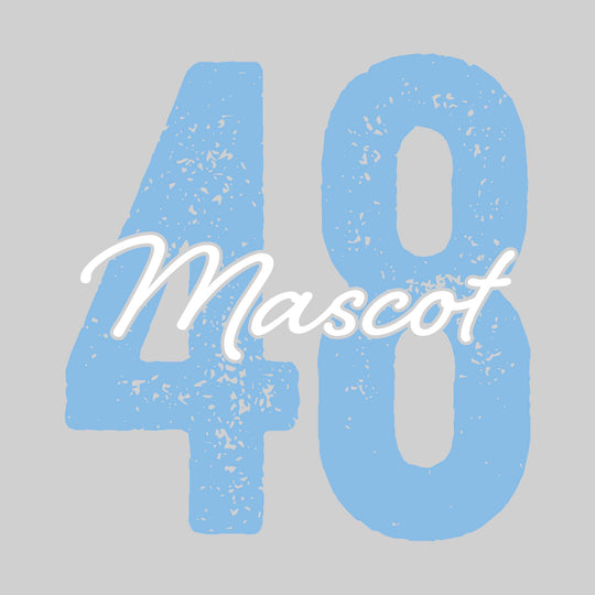 Spirit Wear - Oversized Number with Mascot and Optional Name