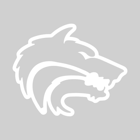 Central Wolves - Spirit Wear - Black & White - Wolf Head