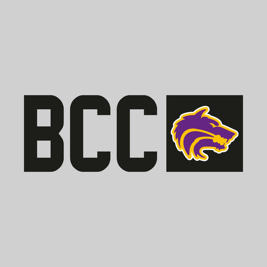 Central Wolves - Spirit Wear - School Acronym with Squared Mascot