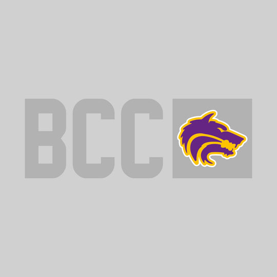 Central Wolves - Spirit Wear - School Acronym with Squared Mascot