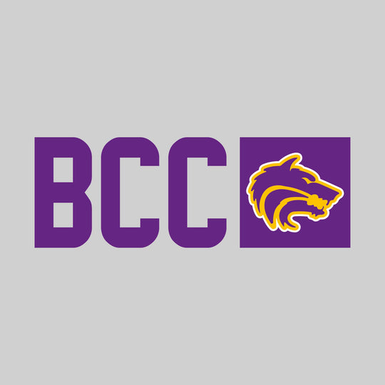 Central Wolves - Spirit Wear - School Acronym with Squared Mascot