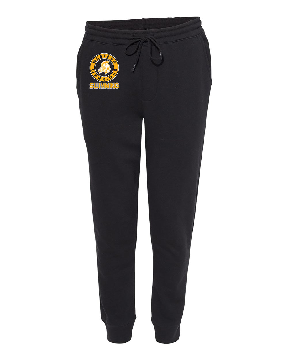Adult - Western Warriors Swimming - Independent Trading Company Midweight Fleece Jogger