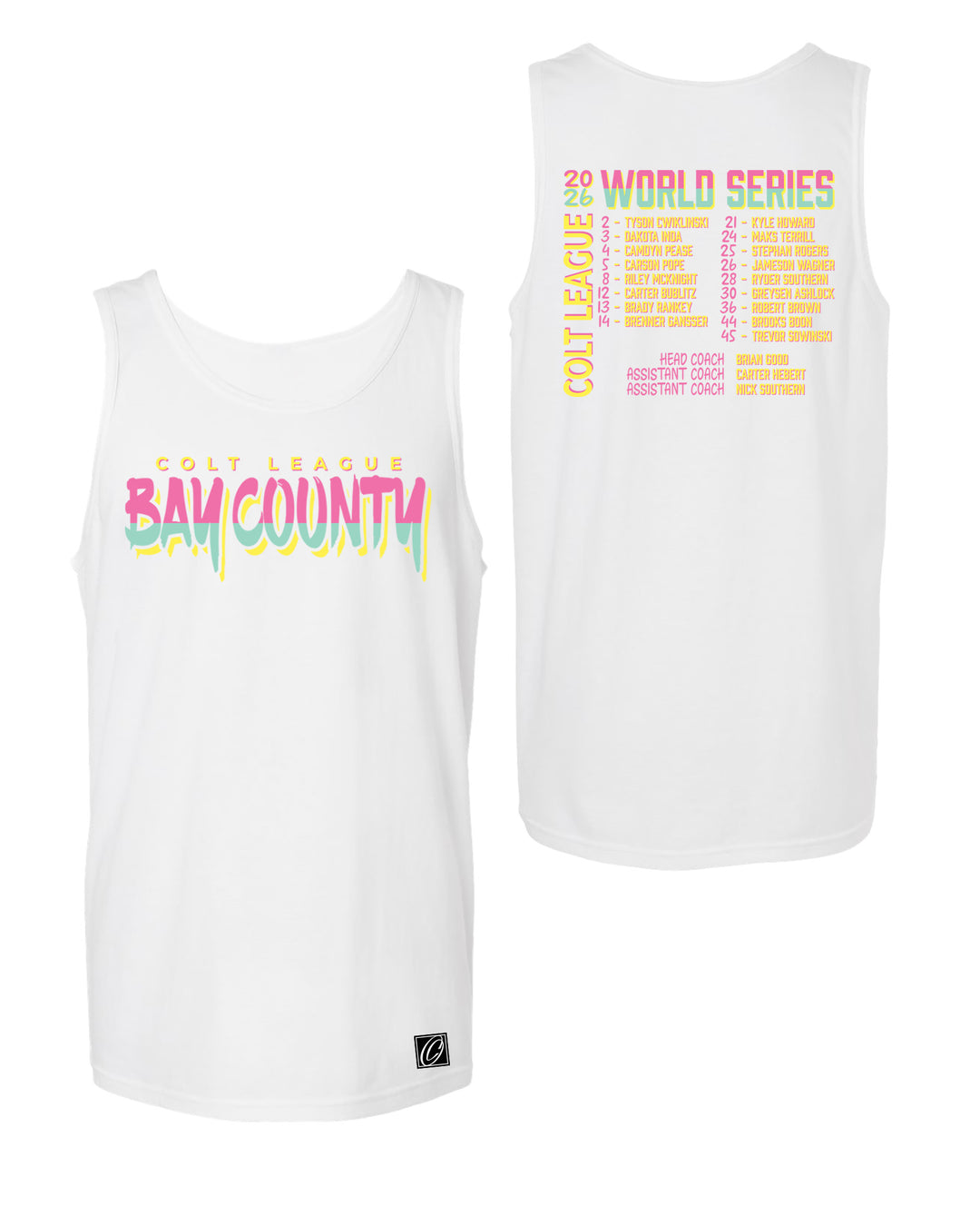 Bay County Colt League World Series - 2026 - Adult Gildan Softstyle® Tank